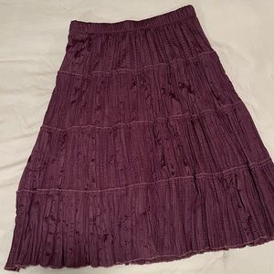 Simi Sue Skirt Burgundy